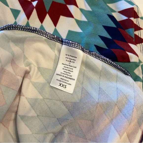 NWOT Lularoe Carly Dress, RARE Navajo Print, XXS - Picture 6 of 6